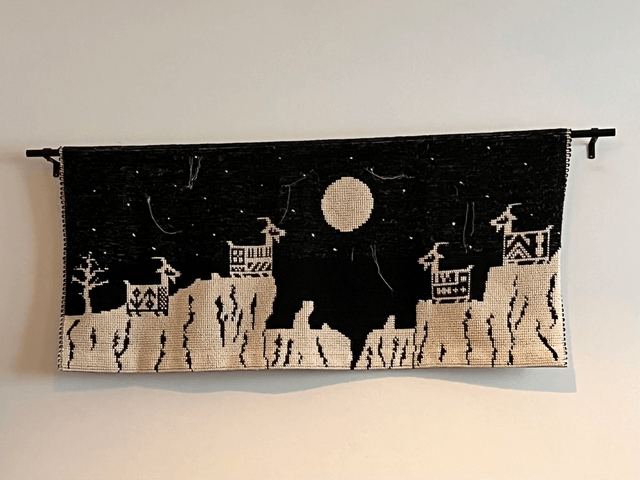 ARAZZO FIABA DELLA CAPRETTA 135X55